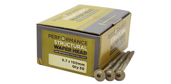 Performance Wafer Head Structural Screws - All Sheets
