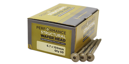 Performance Wafer Head Structural Screws - All Sheets