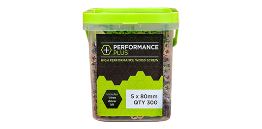 Performance Plus Wood Screws 3.5 x 20mm - All Sheets